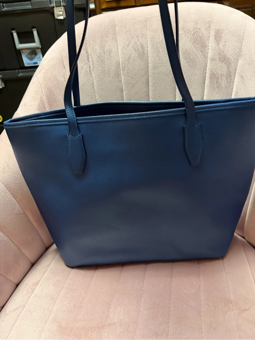 kate spade Navy Blue Leather Tote